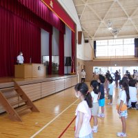 １学期終業式