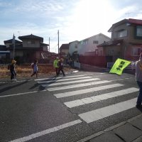 3月の　あいさつ運動　１日目
