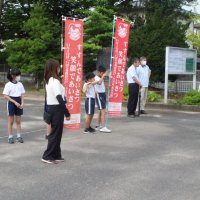 あいさつ運動３日目