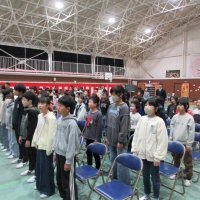 令和７年度　着任式・前期始業式